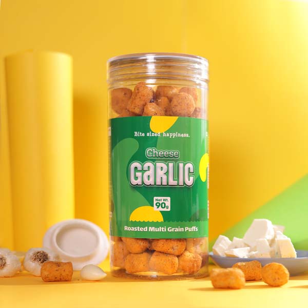 Cheese Garlic Multigrain Puffs