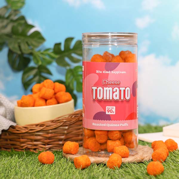 Cheese Tomato Quinoa Puffs