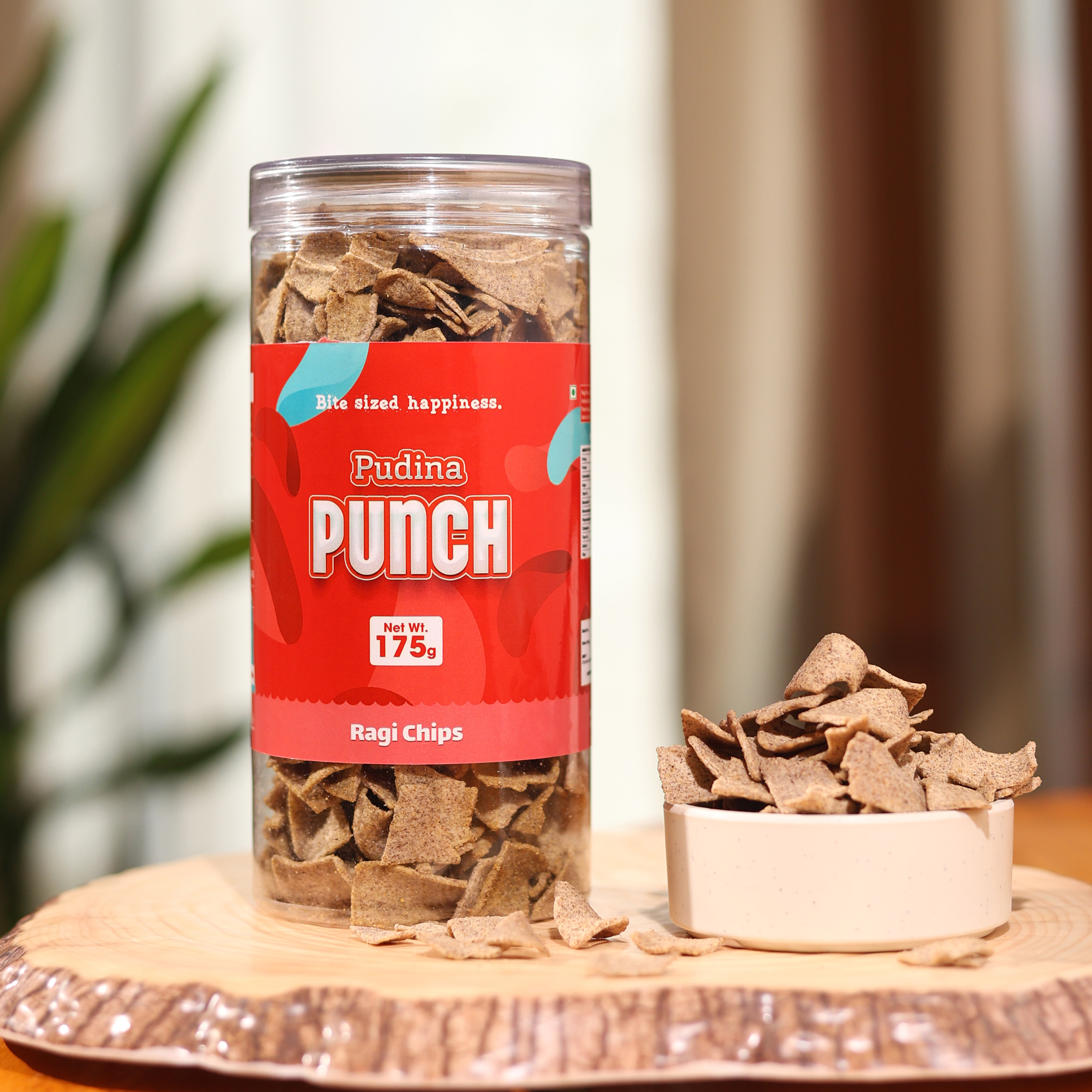 Pudina Punch Ragi Chips