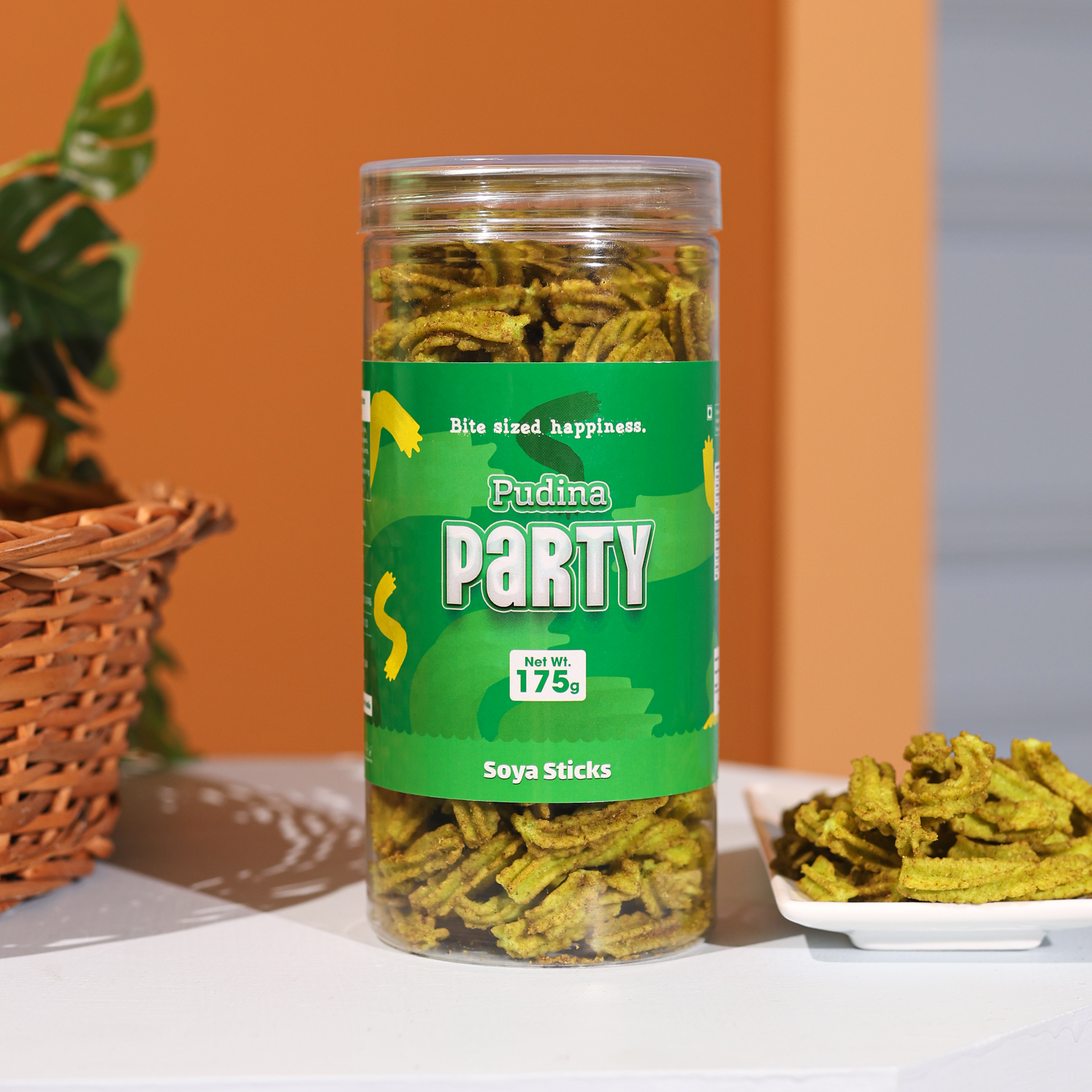 Pudina Party Soya Sticks