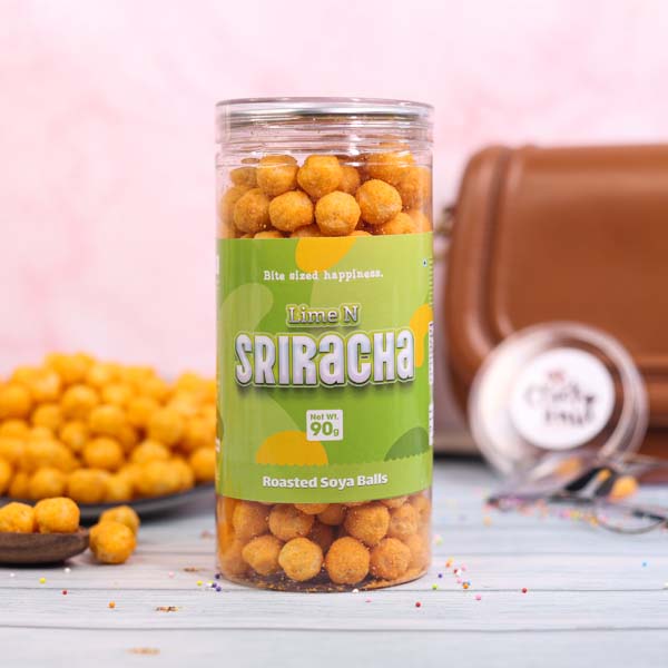 Lime N Sriracha Soya Balls